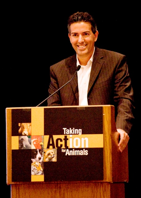 Wayne Pacelle, President of the Humane Society, speaks at TAFA 2008